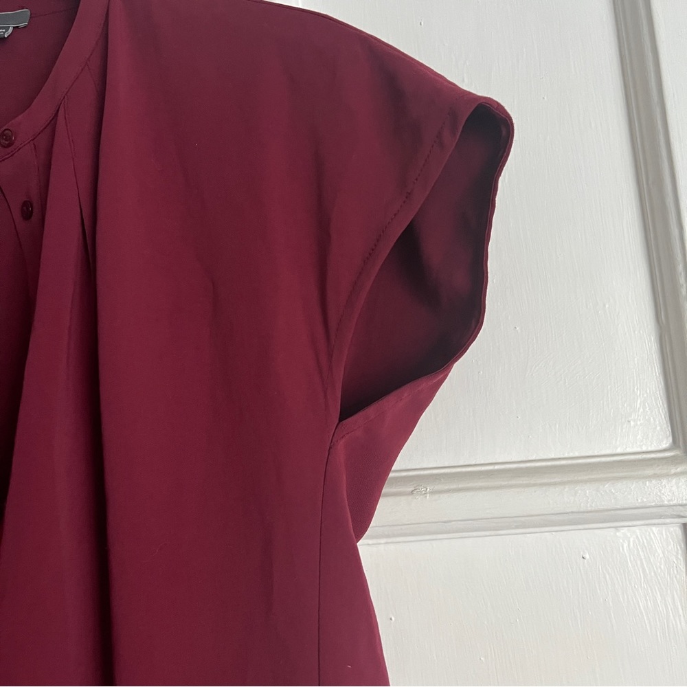 Vince Cranberry Red shift dress - Picture 15 of 15